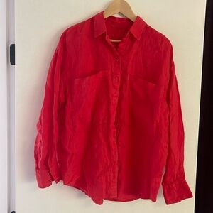 Left On Friday Getsway Button Down